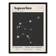thumbnail image 1 of Cuadro zodiaco Acuario 30x42 cm, 1 of 3