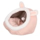 thumbnail image 3 of Cama Para Gatos, Nido Cálido, Caba?a Para Perros, Perrera, Almohadilla De Dormir De Felpa Suave, Rosa M, 3 of 5