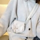 thumbnail image 5 of Bolso bandolera de piel para niñas con borlas Monedero para niñas, 5 of 5
