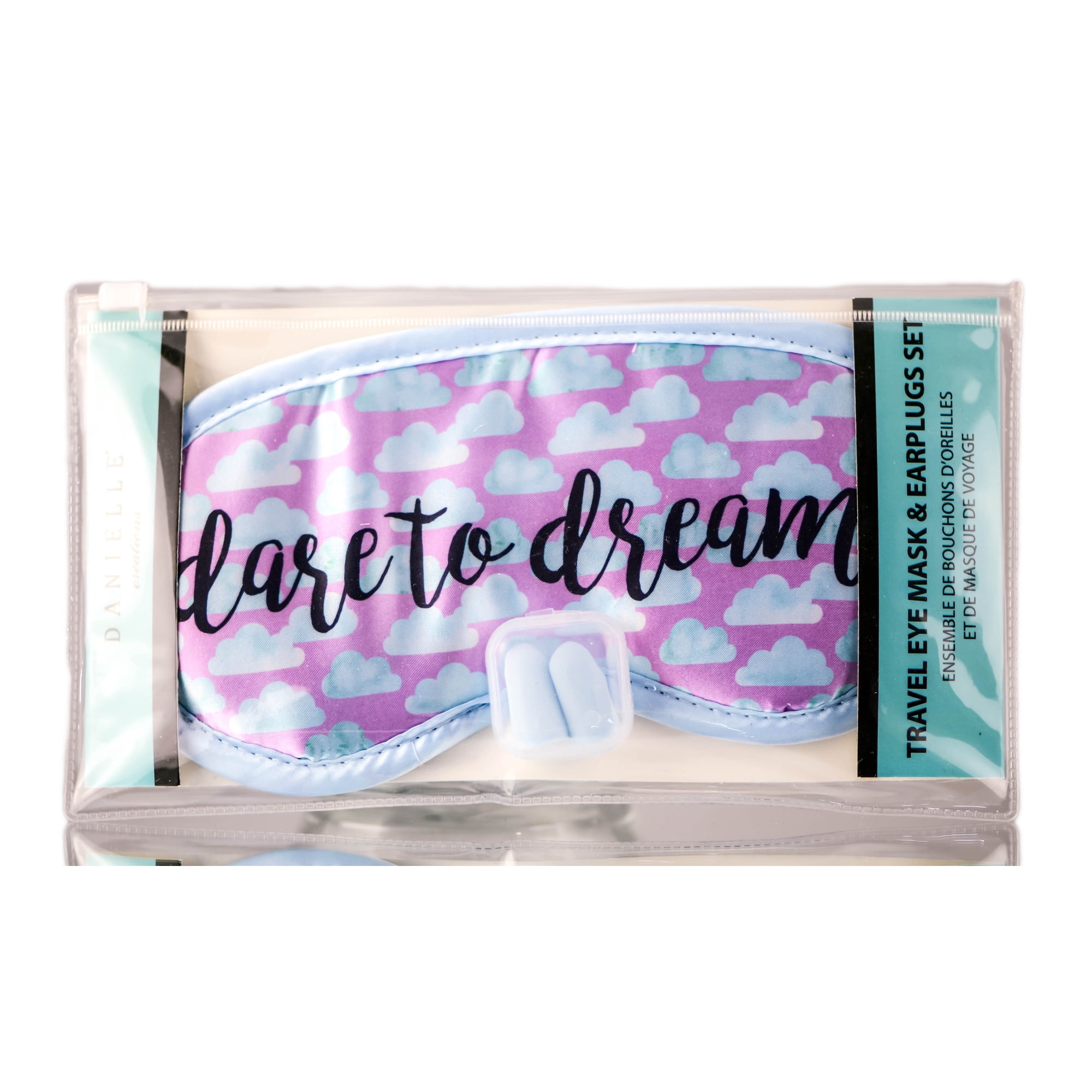 Set De Máscara Para Ojos Y Tapones Para Los Oídos De Viaje Danielle Creations Dare To Dr