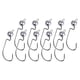 thumbnail image 5 of 10pcs Ganchos De Pesca Ponderados Manivela Gancho Con Plomo Para Trajes De Baño 7g, 5 of 5