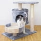 thumbnail image 3 of Rascador para Gatos Torre 3 Niveles con Cucha Cama y Juguete 53 cm Gris, 3 of 3
