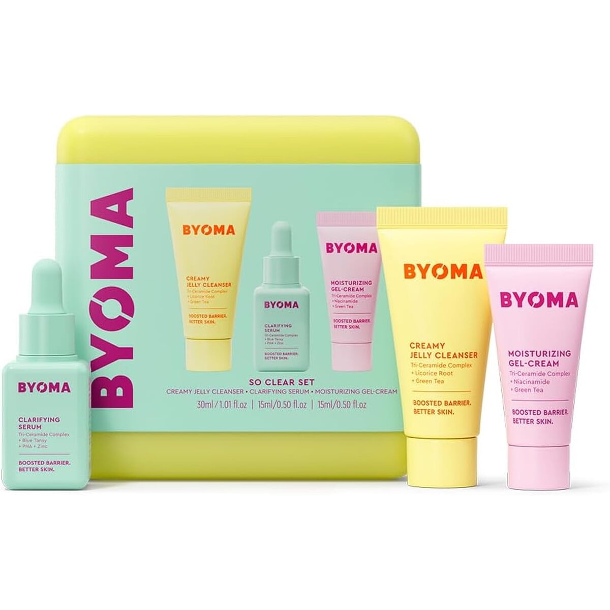 Set Skincare Byoma So Clear Antiacna Reparador Barrera