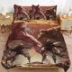 thumbnail image 1 of Attack-on-Titan Attack-on-Titan Bedding Set Sheet Set for Kids Adults,All Season Lightweight, 1 of 5