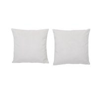 Masel - Set 2 Cojines Felpa De 40X40 Ivory