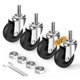 thumbnail image 1 of Ruedas giratorias HOLKIE de 7,62 cm sin freno, juego de 4 ruedas, 1 of 9