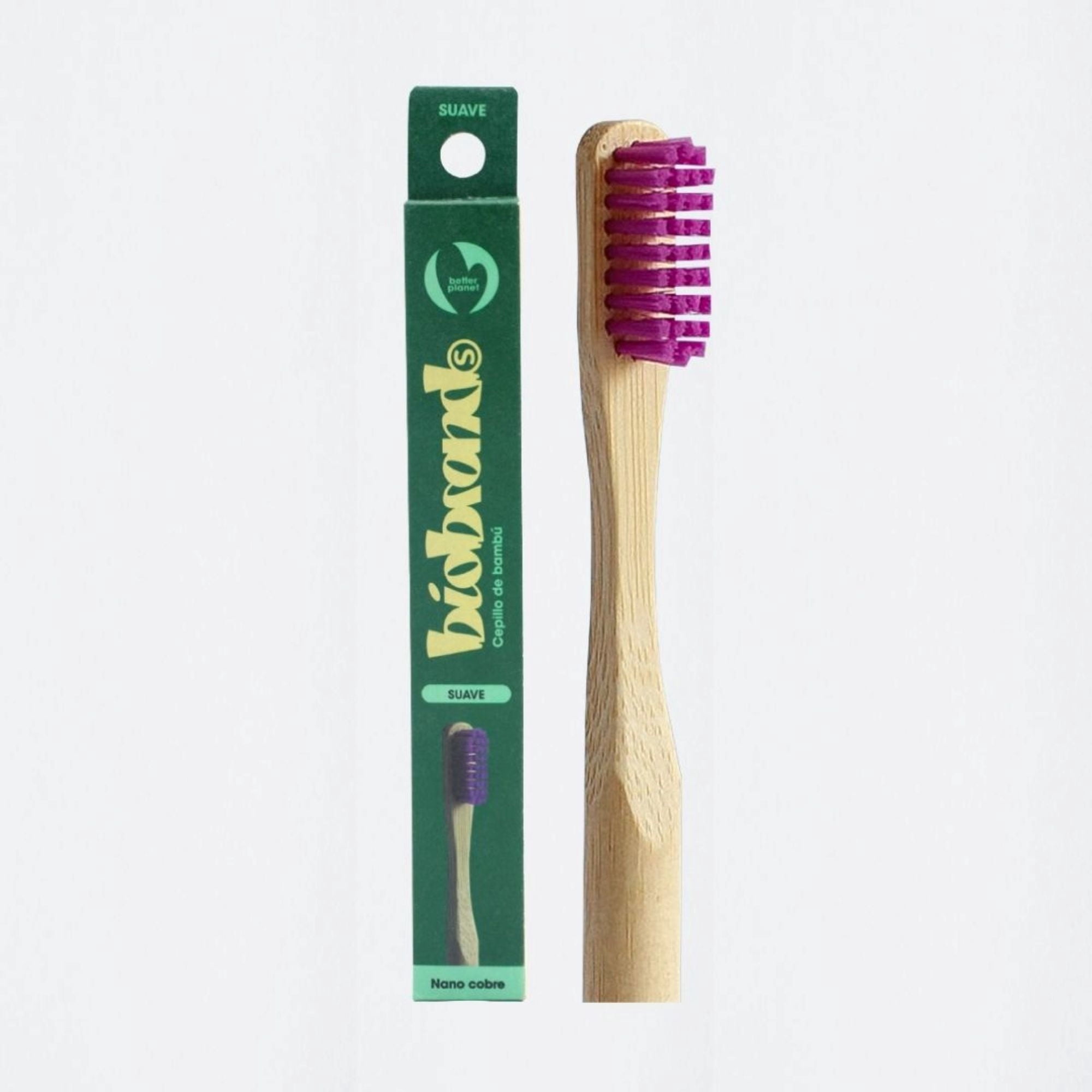 Cepillo Dental Bio Suave Morado 1 Un Biobrush