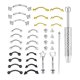 thumbnail image 1 of Aros para cejas Suotarn 37 piezas 16G acero inoxidable, 1 of 6