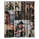 thumbnail image 1 of Cortina de ducha con collage de Channing Tatum, juego de cortinas de baño con ganchos, tamaño 60 x 72 pulgadas, 1 of 3