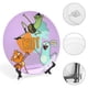 thumbnail image 4 of Kiff Plato decorativo de porcelana fina (bone china), plato decorativo de cerámica para hogar, oficina, soporte de pared, platos decorativos para dormitorio - 6 pulgadas (15 cm), 4 of 6