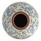 thumbnail image 5 of Jarrón Creative Co-Op DF2720, terracota, floral, azul, 20 cm, 5 of 7