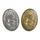 thumbnail image 4 of Paquete De 2 Broches Con Símbolo De Escudo Vikingo Medieval Nórdico Ovalado Chal Suéter Pin, 4 of 5