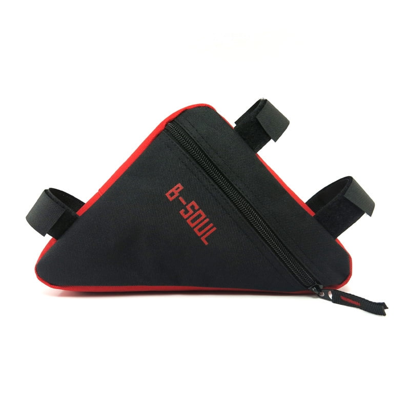 Frc - Bolso Triángulo Para Bicicleta Negro/rojo 555