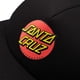 thumbnail image 5 of Gorra Santa Cruz Classic Dot Trucker de malla negra, 5 of 6