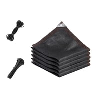 Ioensy - Toldo De Vela Para Jardín, Patio, Fácil De Instalar, Vela De Sombra Para Cubierta Exterior, Pérgola, 1M X 3M