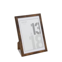 Vgo - Marco Plast. Con Paspartu 18X24 / Sin Paspartu 20X30 Café Claro