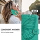 thumbnail image 5 of Funda cartera mariposa para Samsung Galaxy S26 Edge con soporte y ranuras para tarjetas Verde, 5 of 6