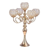 Genérico - Candelabro Decorativo Gala Detalles Corazón Adorno Jhn