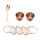 thumbnail image 2 of Soporte Para Tacos, Soporte Para Rollos, Plato Para Burritos, Soporte Para Conchas De Taco Para Hornear, Para Café, Oro Rosa, 2 of 3