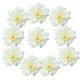 thumbnail image 3 of 10 Uds. Cabeza De Flor De Peonía De Seda Artificial De 9cm Para Decoración De Boda Color Blanco Roto, 3 of 3