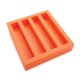 thumbnail image 2 of Molde de silicona para vaciado de blanks de pluma WoodRiver, cuádruple cavidad, 2,5 x 2,5 x 15 cm, 2 of 4