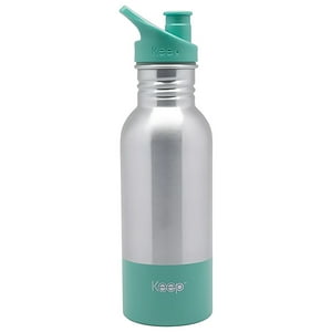 Botella Metálica Keep 600 Ml Color Verde Agua - Ps