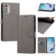 thumbnail image 3 of Cartera para Motorola Moto E32 con Soporte y Correa, Gris, 3 of 6