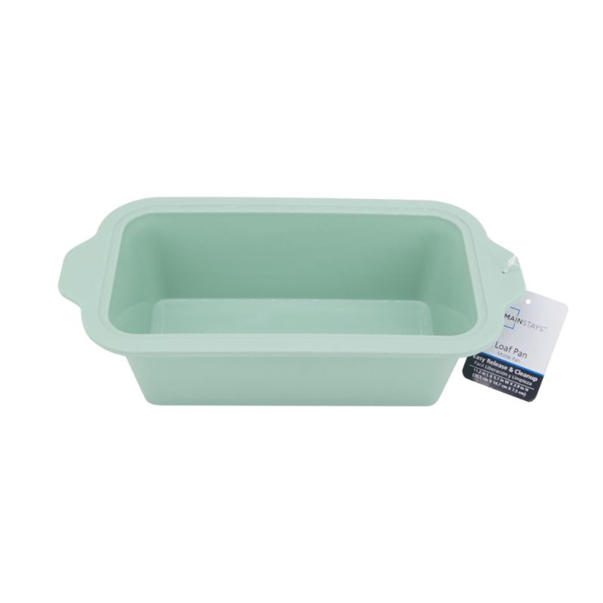 Molde De Pan Rectangular Silicona 1 Pieza Verde