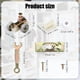 thumbnail image 2 of Kit de herrajes para puertas corredizas de bolsillo, ruedas con rodillos para colgar la parte superior de la puerta corrediza para puertas de 1-3/8 pulgadas de espesor, herrajes Johnson Parte 1125 y 1, 2 of 6