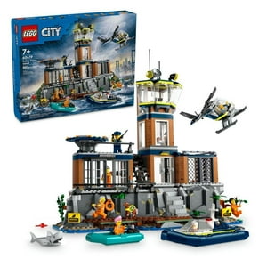 Set Lego City Isla Prisión De La Policía 60419