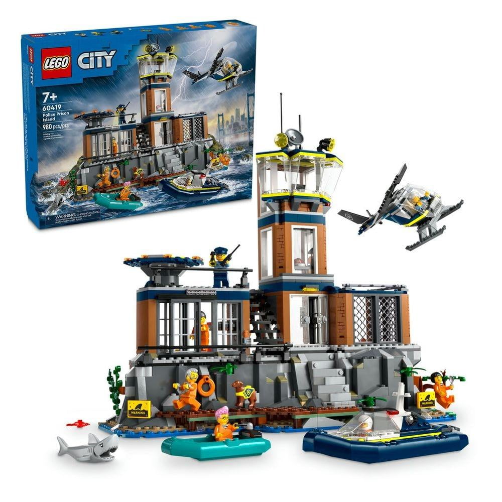 Set Lego City Isla Prisión De La Policía 60419