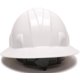 thumbnail image 4 of Hard Hat Pyramex HP24110 con trinquete de 4 puntos, ala completa, blanco, 12 unidades, 4 of 5