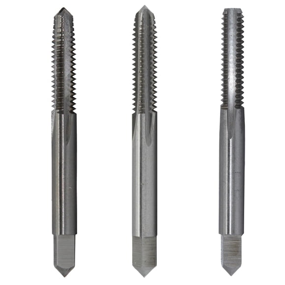 Set de grifos Drill America DWT54511 de acero de alta velocidad 5/16-18 UNC