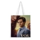 thumbnail image 1 of You TV Series Bolso de tela con estampado de lienzo para mujer, bolsa de compras reutilizable y estética, con cremallera interior, regalo para mujer, 35 × 40 cm., 1 of 6