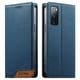 thumbnail image 1 of Funda Tipo Cartera de Cuero Sintético para Samsung Galaxy S20 FE Bloqueo RFID, con Ranuras para Tarjetas y Bolsillo para Efectivo, Cierre Magnético Fuerte Azul, 1 of 6