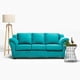 thumbnail image 2 of Sofa 3C Napoli Felpa Turqueza, 2 of 3