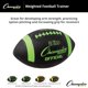 thumbnail image 4 of Balón de fútbol americano Champion Sports 1 kg verde/negro, 4 of 4