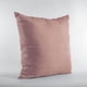 thumbnail image 3 of Cojín decorativo Plutus Brands Pink Plutus Baby de terciopelo brillante 66 x 66 cm, 3 of 5