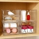 thumbnail image 2 of Organizador de maquillaje Caktraie, acrílico, paquete de 4 cajones, transparente, 2 of 7