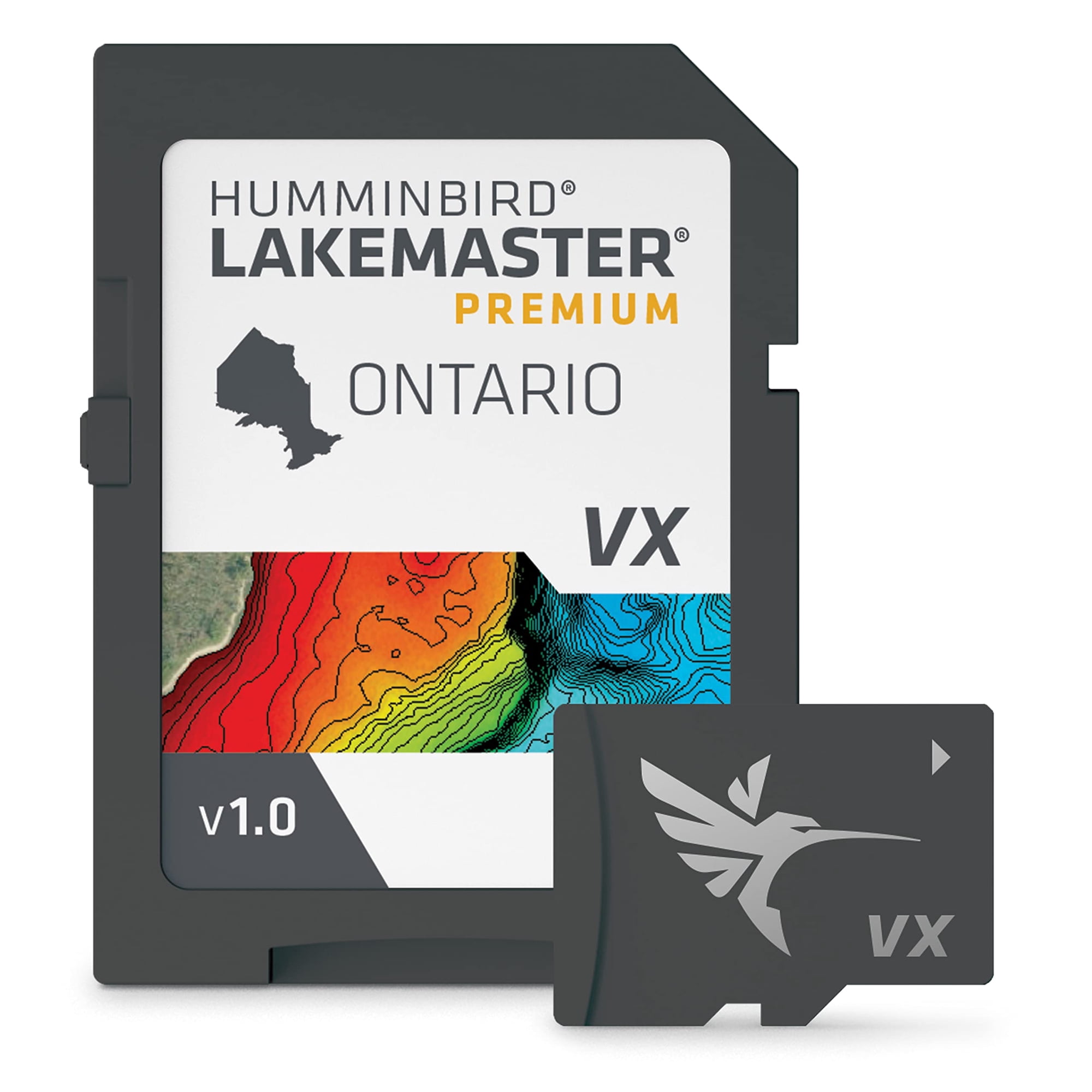 Tarjeta Sd Humminbird Lakemaster Premium Ontario V1 Map