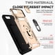 thumbnail image 3 of Estuche GANGXUN para iPhone 7 Plus/8 Plus, soporte giratorio 360°, estilo mecánico y magnético, 3 of 5