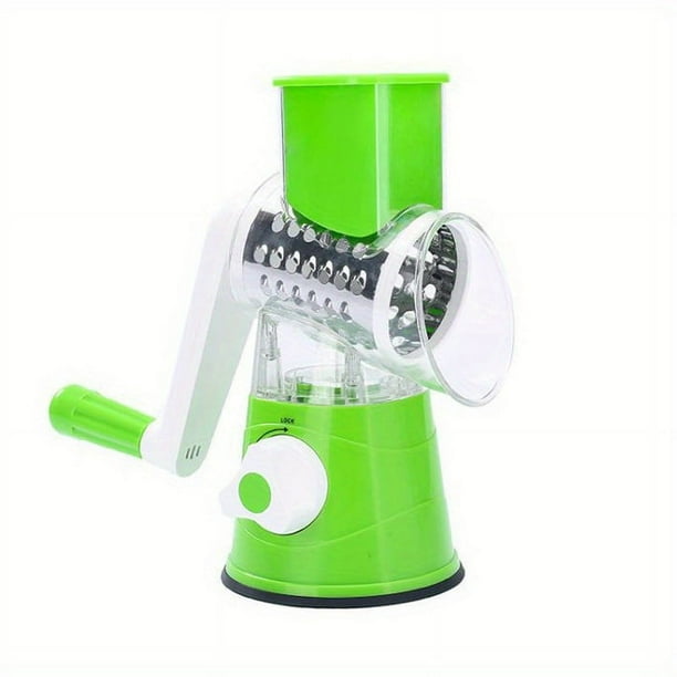 1 Set, 4in1, Vegetable Slicer, Multifunctional Fruit Slicer, Manual Food Grater, Vegetable Grater, Rotary Cutter, Potato Grater, Household Potato Chopper, Vegetable Grinders, Kitchen Stuff, Kitchen Ga
