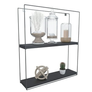 Vekka Home - Repisa Cuadrada Total Black