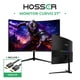 thumbnail image 2 of Monitor Gamer Curvo 27 Pulgadas Hosser Fhd 200hz Gaming Freesync 1ms Negro, 2 of 10