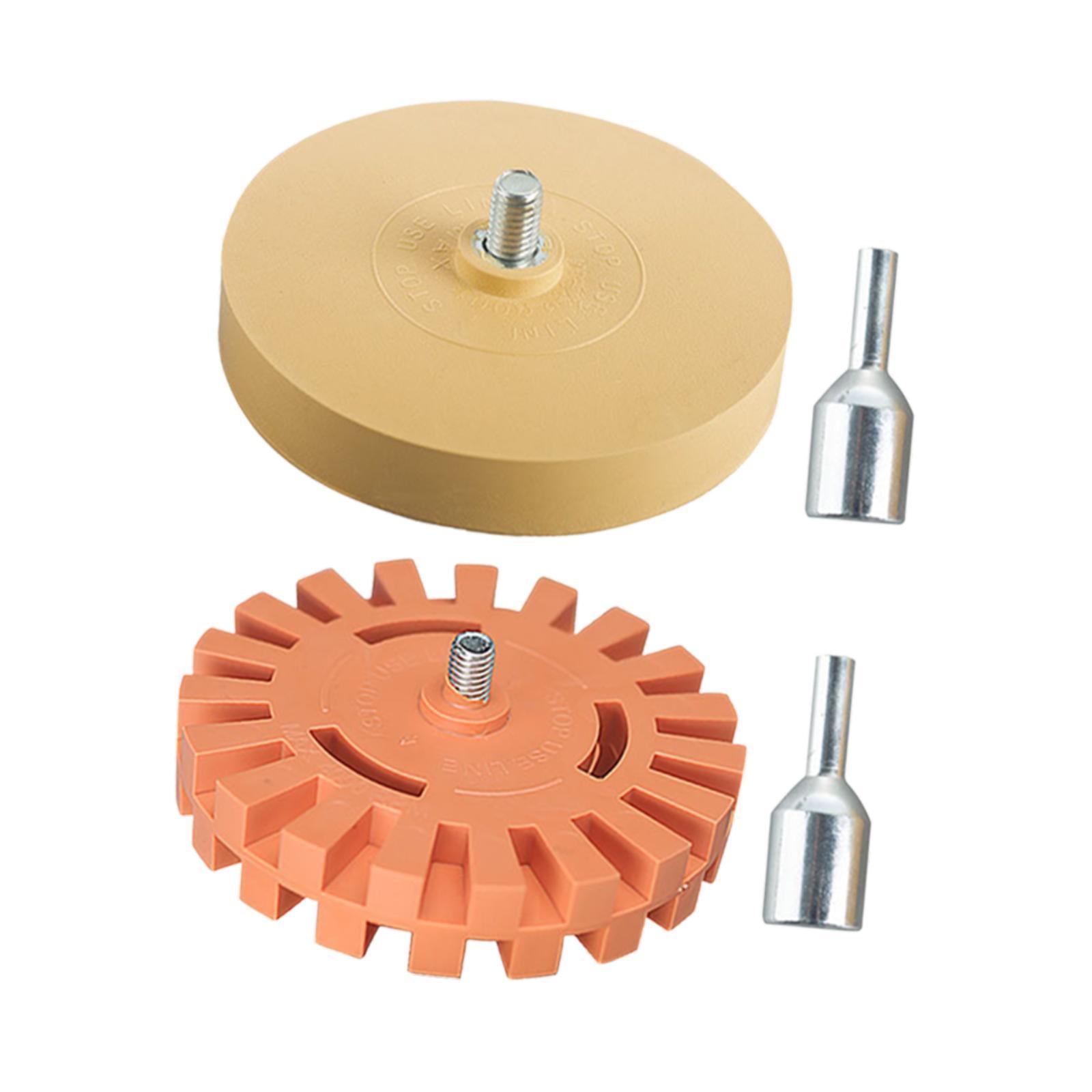 Ioensy - 2 Borradores Genéricos Para Quitar Calcomanías De Ruedas, Herramientas Para Quitar Cinta Adhesiva De Bicicletas De Rv