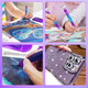 thumbnail image 2 of Bolígrafo con accesorios para pintura de diamantes, juego de 18 piezas para pintura de diamantes 5D, cabezales de repuesto para bolígrafo de taladro de metal de 6 estilos, 2 of 7