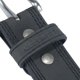 thumbnail image 4 of Cinturón Carhartt casual de cuero con triple punto negro para hombre 52, 4 of 7