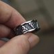 thumbnail image 2 of Anillo de Hombre Vikingo Valknut Silver Space Moda 2022, 2 of 3