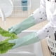 thumbnail image 4 of 2 pares de guantes para lavar platos a prueba de aceite, guantes de limpieza de manga larga, anticaídas, 4 of 5