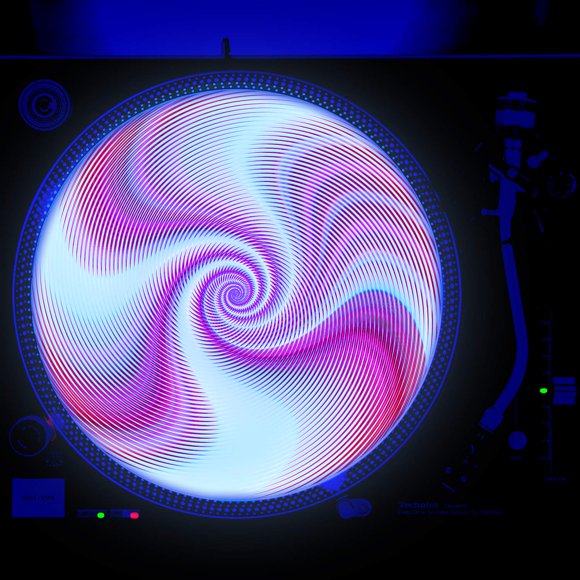 Tapete para Giradiscos Sunshine Cases 30 cm GLOW